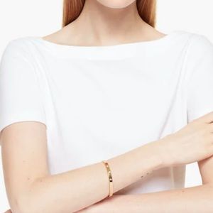 Kate Spade stone hinged bracelet
